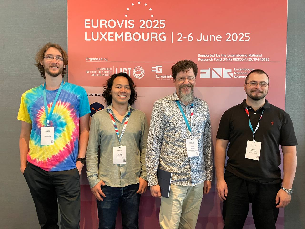 iVis Group at EuroVis 2025