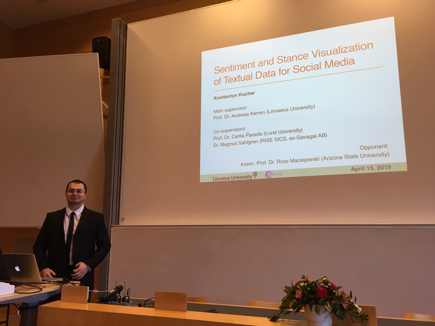 Kostiantyn's PhD defense